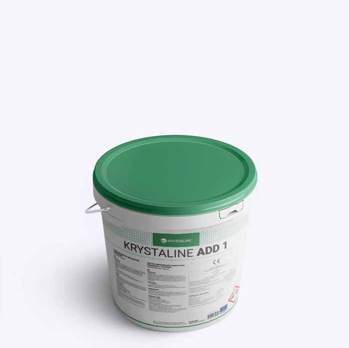Krystaline Add 1 - Aditivos impermeabilizante para hormigón