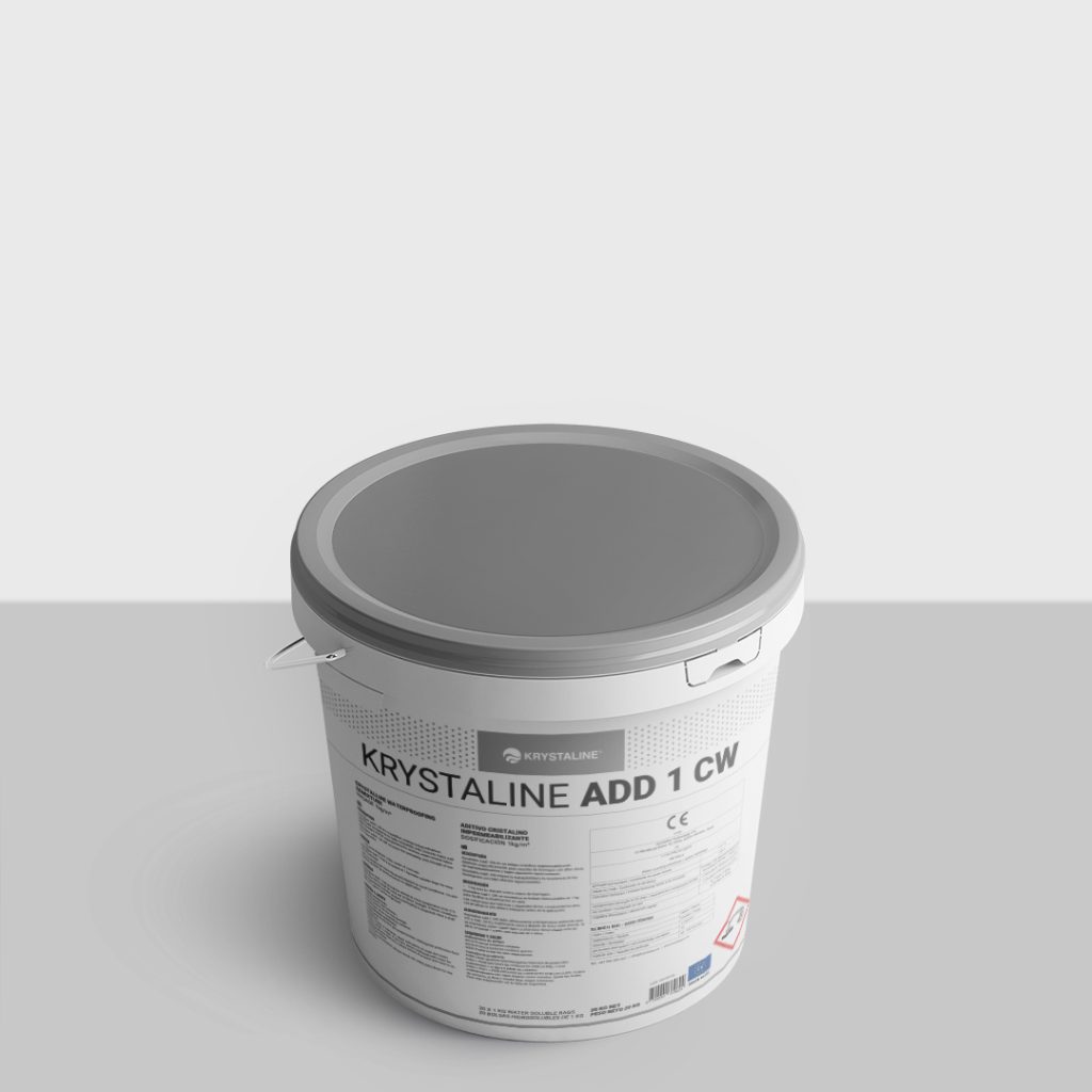 Krystaline Add 1 CW - Aditivos impermeabilizante para hormigón