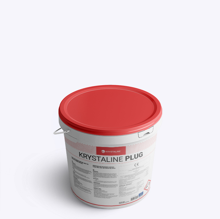 Krystaline Plug - Mortero para impermeabilizar el hormigón