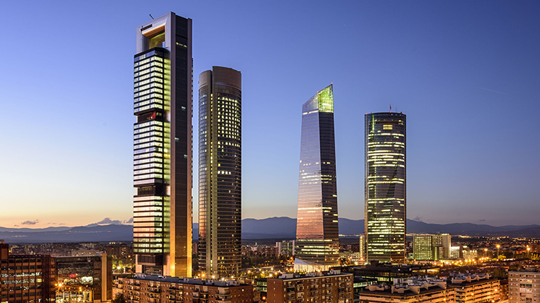 Cuatro torres de Madrid