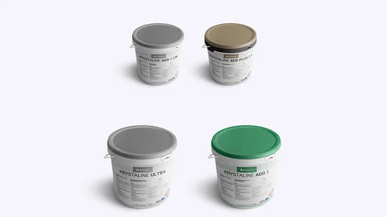 Krystaline admixtures