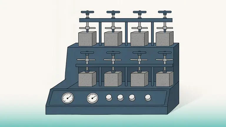 Water permeability testing machine